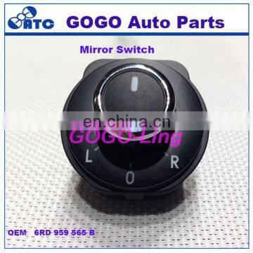 GOGO Mirror Switch for VW Polo 2011 OEM 6RD 959 565 B , 6RD959565B