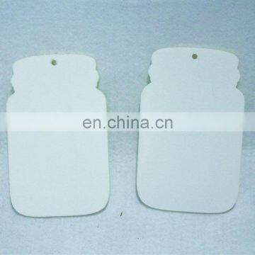 White Color Square Crown Vent Clip Custom Air Freshener Paper Car photo-5