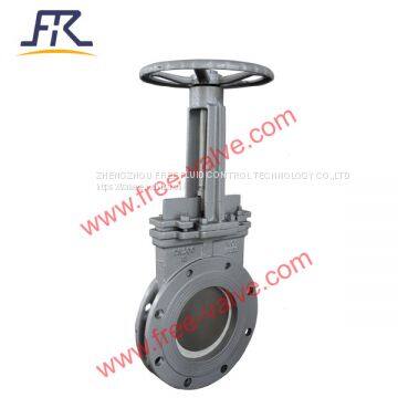 Ceramic Dry Ash Knife Gate Valve