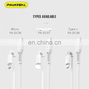 PAVAREAL DC96 6A Сверхбыстрый зарядный и данных кабель для Micro и Type-C в подарочной упаковке photo-5