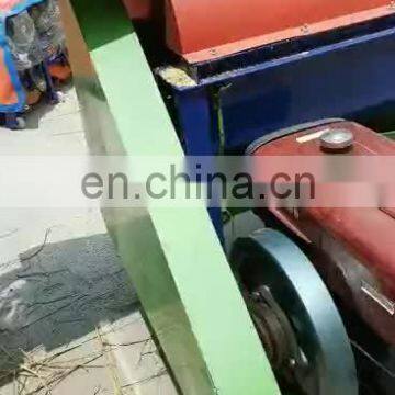 12HP diesel engine high efficiency mini rice and wheat thresher price