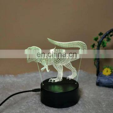 Pattern 7 Colorful Change Energy Saving USB Led Night Lamp Kids Room Decoration 3d Led Night Lamp photo-4