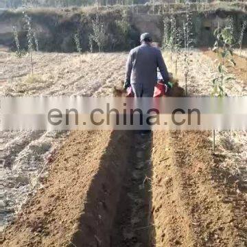 2 wheeled agriculture farming walking tractor Rotary tillage 20hp power tiller tractor implements