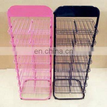 Metal Big Size Nail Polish Display Organizer Wall Rack Hold