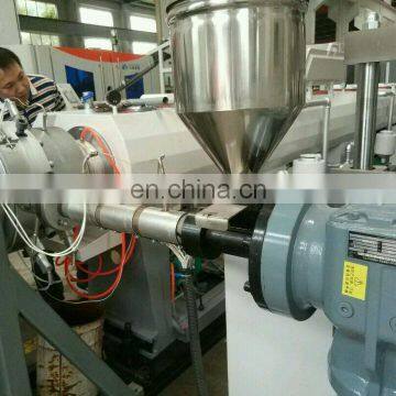 Plastic PVC Water Drainager / Corrugated Garden Pipe Extrusion Making Machine Production Line photo-6