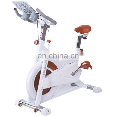 SD-S77  2021 Hot selling indoor gym exercise equipment smooth belt drive spin bike on sale