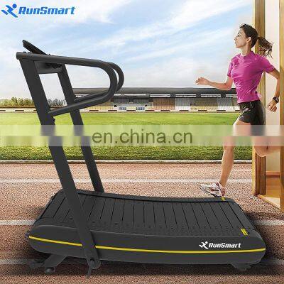 Wholesale Price Curve Runner Woodway Treadmill Folding Home Fitness Gym no Maintenance Curved Treadmill & Air Runner photo-4