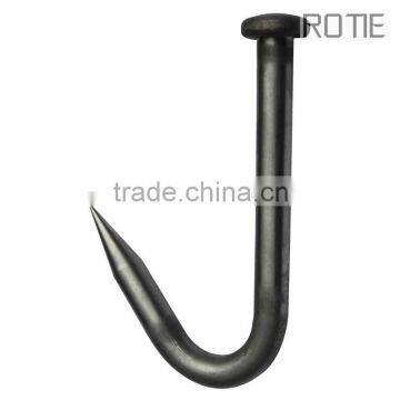 Sickle shape Forging Machine Part Carbon Steel Hook