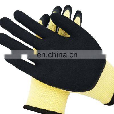 PowerGrab Thermo Glove With Micro Finish Grip Latex Sandy Cotton Work Glove photo-3