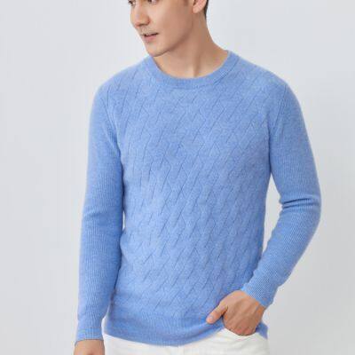 Полуоборотный свитер серого цвета из кашемира. Люксусный свитер из кашемира. photo-2