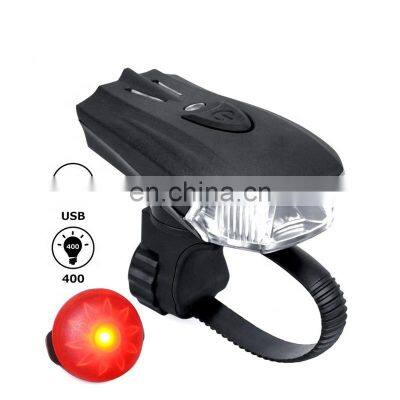 2020 New Bike Headlight USB Rechargeable CE ROHS FCC Certificate Accessories Led Bicycle Light