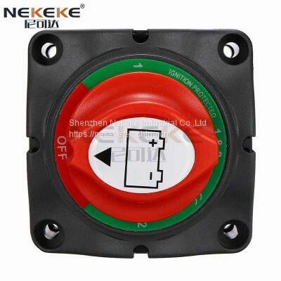 Marine Dual Battery Selector Switch Safety On Off Disconnect Switch Fishing Boat