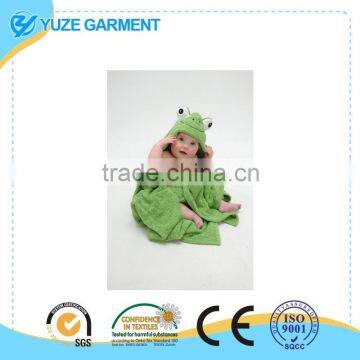 Infant Hooded Towels for Baby Frog
