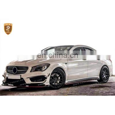 Body kit for upgrade bens CLA class C117 to rz style with carbon fiber