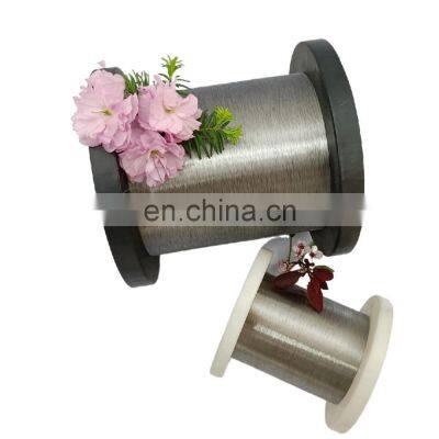 ss 410/430 stainless steel wire 0.13mm for pot scourer making machine