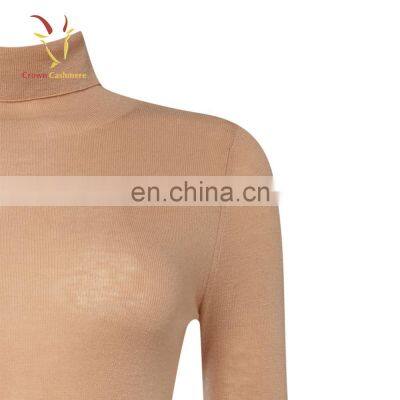 Women Korean Fashion Turtle Neck Top Pullover Sweater photo-3