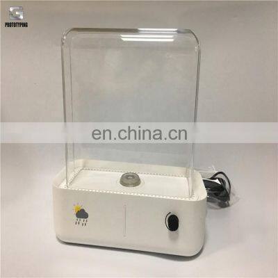 Good quality transparent acrylic CNC parts pmma fish tank prototype