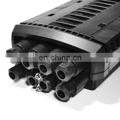 Horizontal Fiber Optic Access Terminal Closure Wall Pole Mounted Joint Closure Fiber Optic Splice Closure photo-5