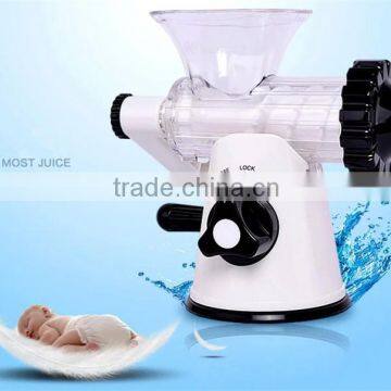 Healthy Kitchen Appliance Mini Manual Vegetable Juicer As Seen On TV