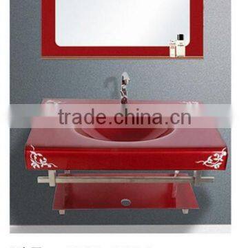 Bathroom Vanity Unit With Competitive Price and Glass Material