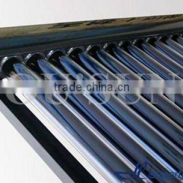 Split Pressurized Heat Pipe Solar Collectors