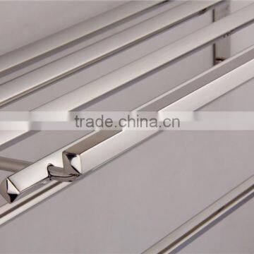 WESDA Portable Towel Rack Bathroom Towel Rack Made of Zinc Alloy photo-2