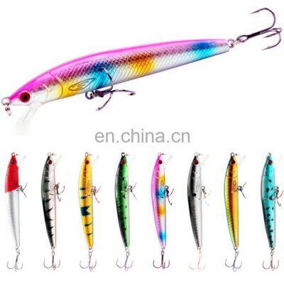 New 10cm/7.8g Top water hard artificial bait  Minnow Fishing Lure