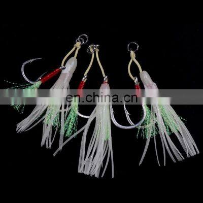 stainless steel heavy duty jigging hook jig fishing hook