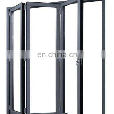 Customized Aluminum Alloy Thermal Break Folding Tempered Glass Doors