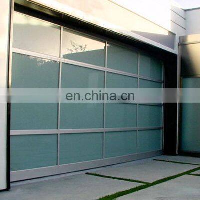 Wholesale 16x7 Transparent Tempered Glass Garage Door Prices photo-2