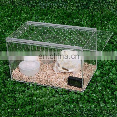 High Quality Acrylic Reptile Display Case Acrylic Cage for Lizard Tortoise Snake photo-4