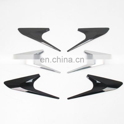 For Tesla Model 3 Car Exterior Rear Window Trim Strip Abs Accessories