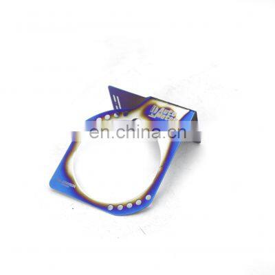 AUSO Universal Auto Parts Baking Blue Auto Meter Gauge Bracket Mount Cup Holder