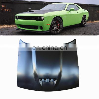 Aluminum 2015 Dodge CHALLENGER SRT Hellcat car bonnet Hood  OEM68259671AG