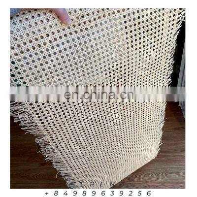 Factory price Natural Mesh Rattan Caning Webbing Roll Woven Webbing Cane (WS+84989638256)