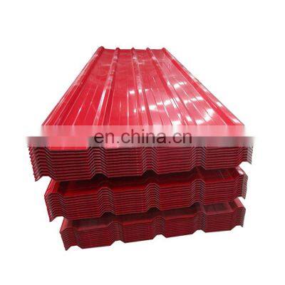 Prepainted Aluminized Plate Corrugation Zinc Coated Colorful Roofing Sheet