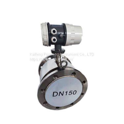 316 Stainless Steel Electromagnetic Flowmeter Lined With PTFE 24VDC/220VDC Power Supply for Pump Testing