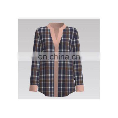 2022 Popular Check 100% Cotton High Density Yarn Dyed Fabric for Shirt photo-3