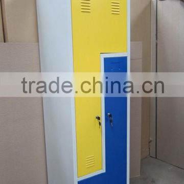 (DL-SL1)CKD colorful 2 door/6 doors Z shape steel locker golf lockers storage cabinet