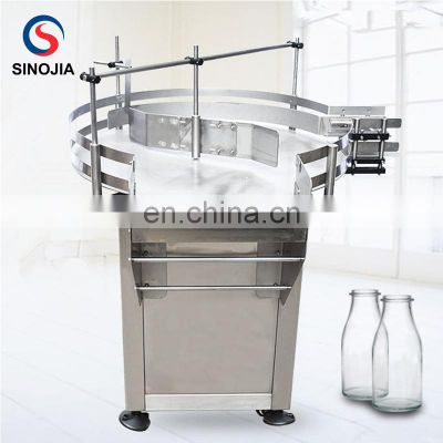 Favourable Price Glass Bottle Collecting Machine / Bottle Turntable Rotary Accumulation Table