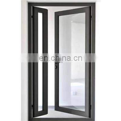 Popular French double leaf glass shutter door