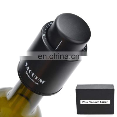 Set of 2 Hot Sale Vacuum Wine Bottle Stoppers Reusable Wine Corks For Wine Lovers