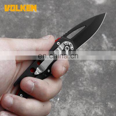 Outdoor Folding Knife Aluminum Alloy Handle Pocket Knife Jungle Survival Self-defense Portable Self-defense Knife photo-5