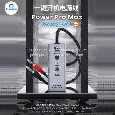 Mechanic Power Pro Max Fast Start Test Cable For Phone 6-13 Pro Max