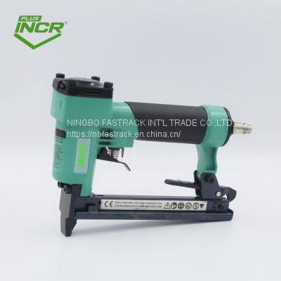 Durable 21 Gauge Fine Crown Air Pneumatic nb-fastrack Staple Gun Fastrack Air Stapler 8416 for Furniture Decoration