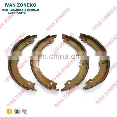 Hot Sale Factory Wholesale Spare Parts Brake Shoe Brake Pads Shoes Semimetal 46530-34010 46530 34010 4653034010 Brake Shoe