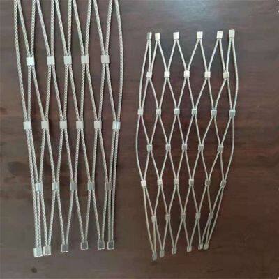 Zoo stainless steel fence net, stainless steel wire mesh, buckle stainless steel wire mesh