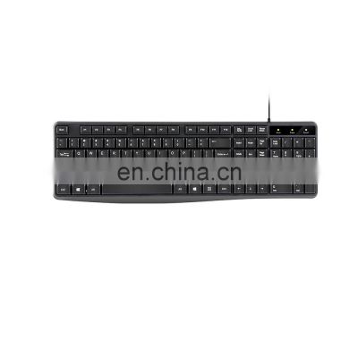 OEM hot selling professional ergonomics office keyboard usb wired keyboard game keyboard