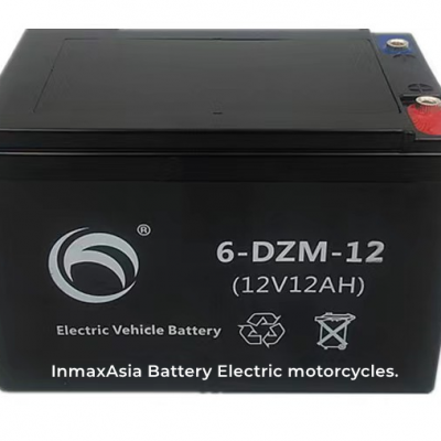 High Quality 6-DZM-12 12V12AH 3PCS Per Carton 36v Moped Sealed AGM Electric Vehicle Bikes Lead Acid Battery VRLA Gel Battery