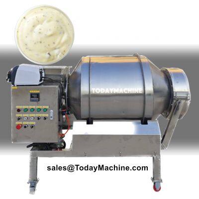 Automatic 2D Rotary Mixing Spice Seasoning Cocoa Chilli Dry Powder Blender Drum Mixer Machine